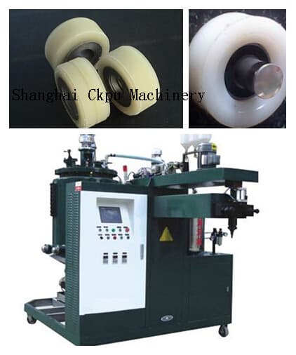 polyurethane tension roller casting machine